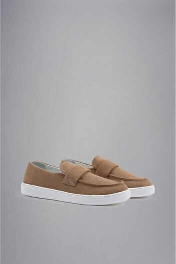 PAUL&SHARK Men's Leather Moccasin