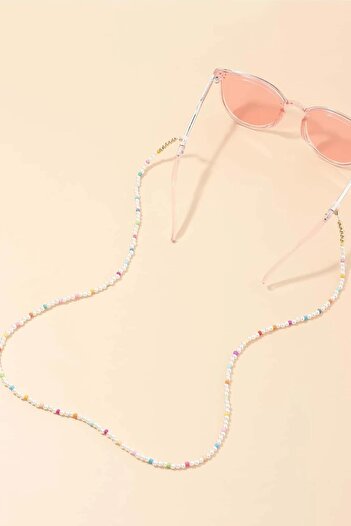 New Obsessions Pearl Bead Detailed Glasses String