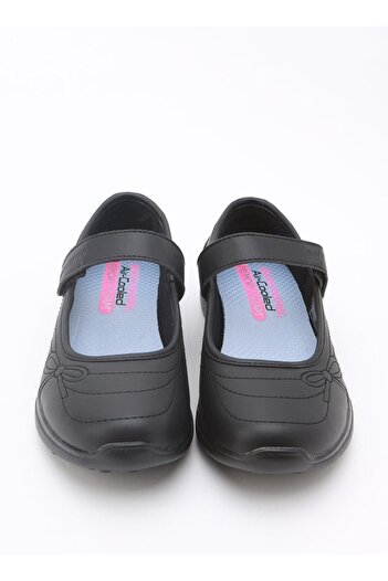 SKECHERS Kız Çocukları İçin İşlemeli Mary Jane Ayakkabılar Cırt Cırtlı Kapatma