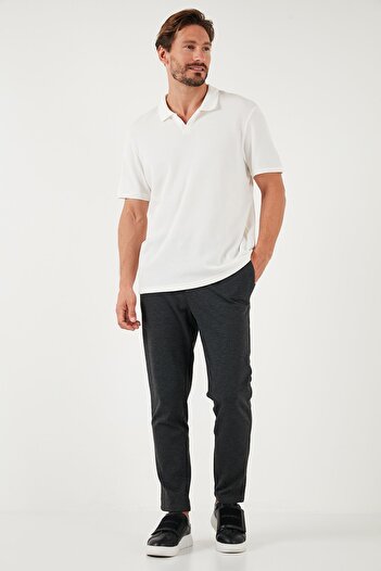 Buratti Men's Slim Fit Straight Leg Trousers - 6135549