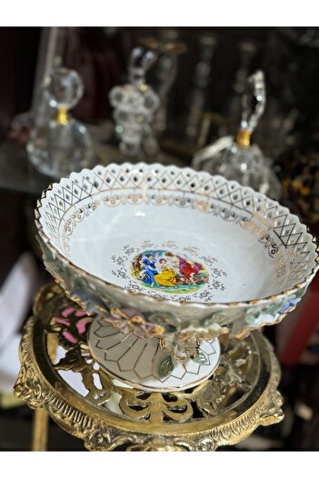 hediye Esterhomedecor Capodimonte Porcelain Presentation Pot