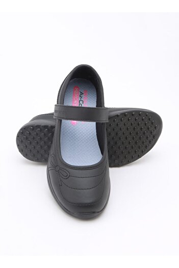 SKECHERS Kız Çocukları İçin İşlemeli Mary Jane Ayakkabılar Cırt Cırtlı Kapatma