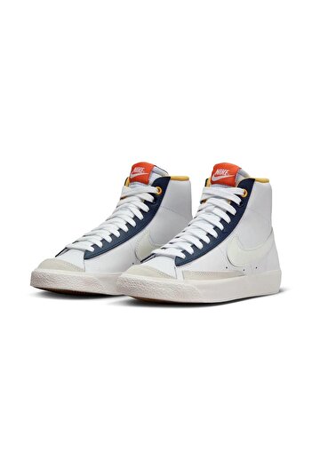 Nike Blazer Mid 77 G S Leather Sneaker Bilekli Krem Spor Ayakkabı