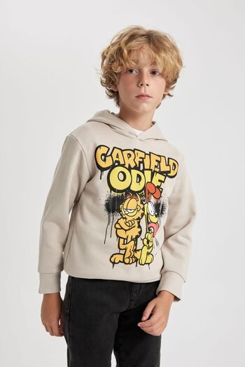 DeFacto Φούτερ με χοντρή λαιμόκοψη αγοριού Garfield Crew