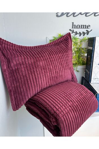 Merinos Modern Line Double 3 Piece Blanket Set