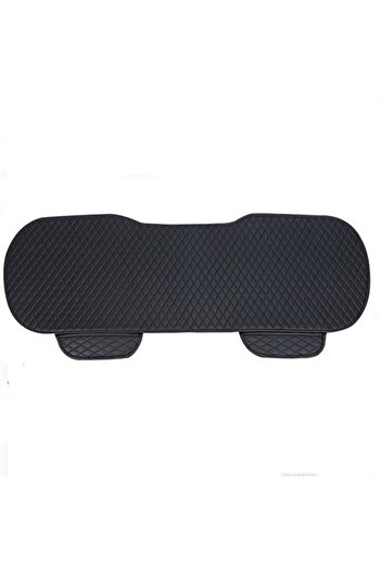 Tegin Car Back Seat Cushion Add Style to Your Vehicle Black Fabric