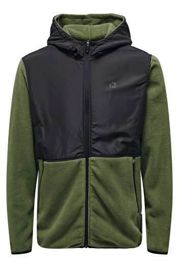 Only & Sons Ανδρικό POLAR με κουκούλα Onsnoah Regular Fit 22026190