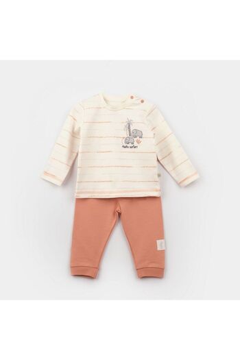 Biorganic Hello Safari 2-piece Baby Set 59788