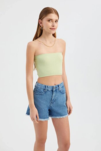 Hiccup Basic Sleeveless Crop Top