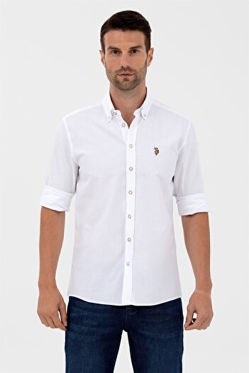 U.S. Polo Assn. Чоловічий бавовняний гольф Slim Fit Сорочка
