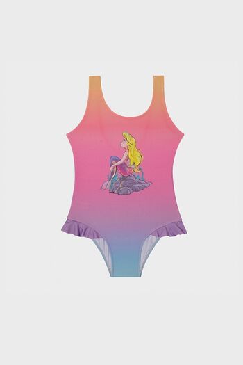 SLIPSTOP Babe Thick Strapped Ruffle Detailed Swimsuit Girl's Swimsuit Sm22110206