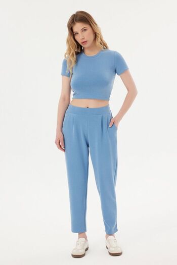 Hiccup Велосипедний комір Crop Top - Базова модель