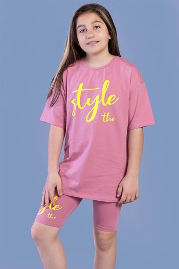 Toontoy Girl's Printed Tights Set