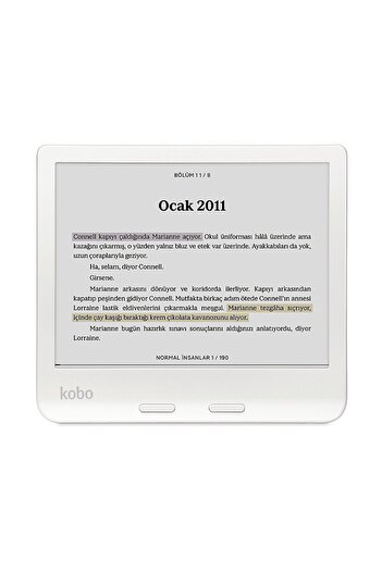 kobo Libra Colour E-Kitap Okuyucu Beyaz
