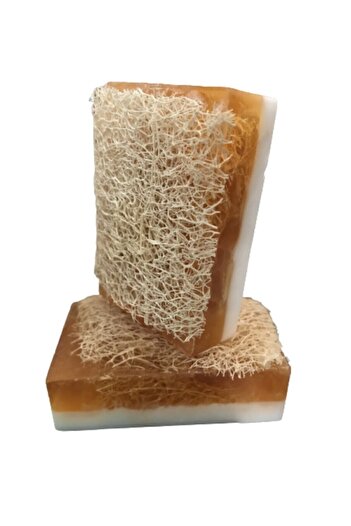 özden 100% Handmade Natural Pumpkin Fiber Honey Donkey Milk Soap 1 Pack