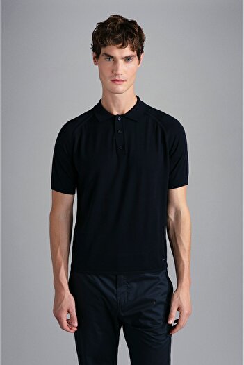 PAUL&SHARK MEN'S WOOLLEN POLO SHIRT