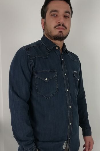 TOUSUS Сlim Fit Western Кот Чоловіча сорочка Slm-2020-tss