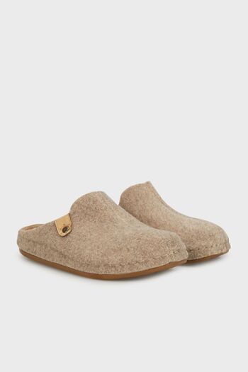 Lela Παντόφλες Winter Felt House - ΠΑΝΤΟΦΛΕΣ 6711002