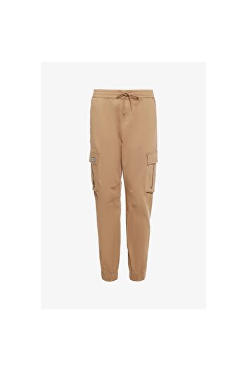 WRANGLER Ανδρικό καφέ παντελόνι Jogger