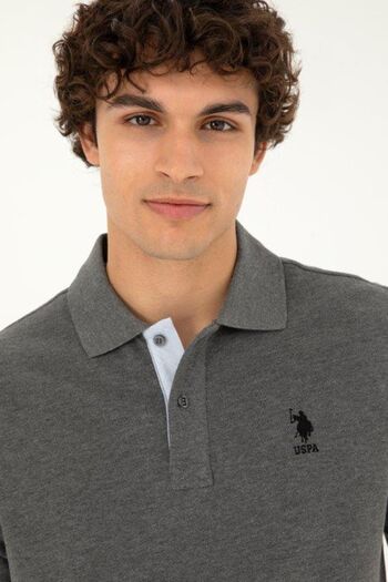 U.S. Polo Assn. BÁZIS. Polo logós férfi póló nyakú póló - 100% pamut, normál szabású G081SZ 0111794832