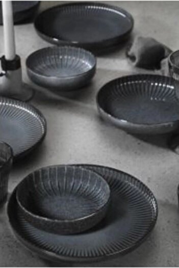 Kütahya Porselen 6-Piece Aura Crest 15 cm Soup Bowl