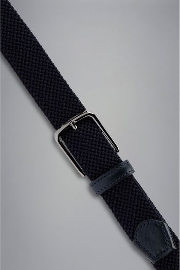 PAUL&SHARK Men's Woven Belt C.W. Elastic Fabric