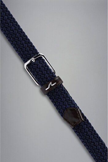 PAUL&SHARK Men's Braided Belt