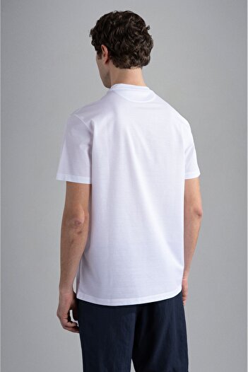 PAUL&SHARK ΑΝΔΡΙΚΟ ΠΛΕΚΤΟ T-SHIRT C.W. ΒΑΜΒΑΚΙ