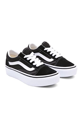 Vans Old Skool Platform Kids Sneakers - Black VN0A3TL36BT1 Casual Shoes