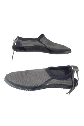 SRB Serabien Men's Beach Shoes - Grey-Grey Mesh, for Sea and Pool Srb659-97