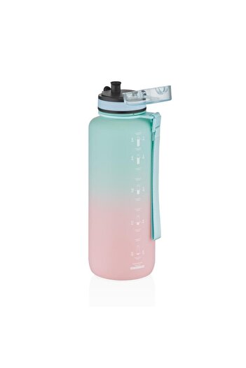 Uzspace 1500ml Tritan Water Bottle - Vgn3056 Mint Pink