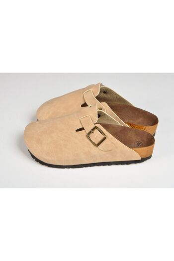 DAD WOLF Boston Birkens 59463 Model Daily Slippers - Sabo Daily Sabo