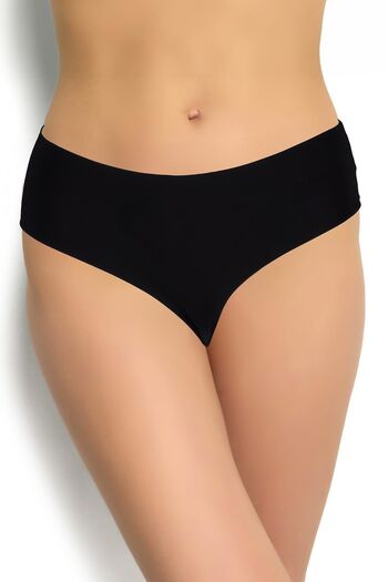 Jiber Laser Cut Black Women's Bato Panties - 678