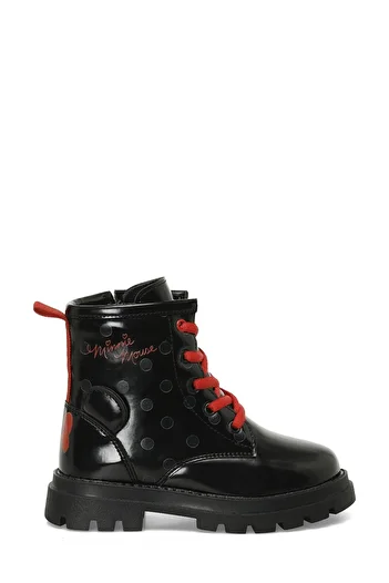Minnie Mouse Poylo.P4Pr Black Girl's Worker Boots