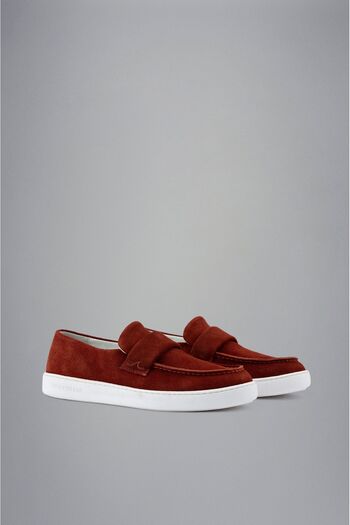 PAUL&SHARK Men's Leather Moccasin