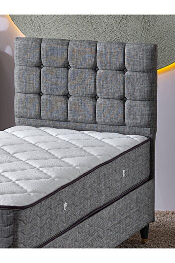 beehanem Bengü Tek Kişilik 3Lü Set Yatak+Baza+Başlık