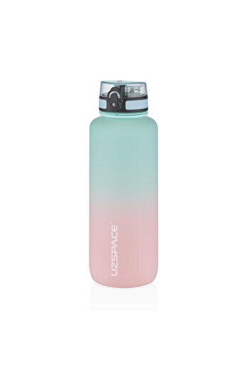 Uzspace 1500ml Tritan Water Bottle - Vgn3056 Mint Pink