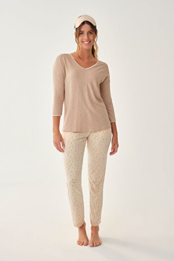 Dagi Long Sleeve Pink T-Shirt