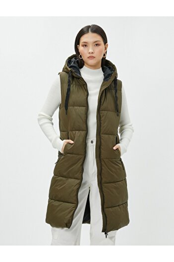 Koton Women's Khaki Vest