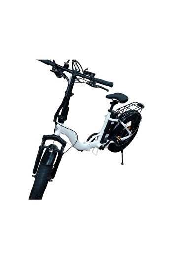 Corelli CORELLİ VONIQ RIM 20 JANT ELEKTRİKLİ BİSİKLET KATLANIR FAT Bike Beyaz