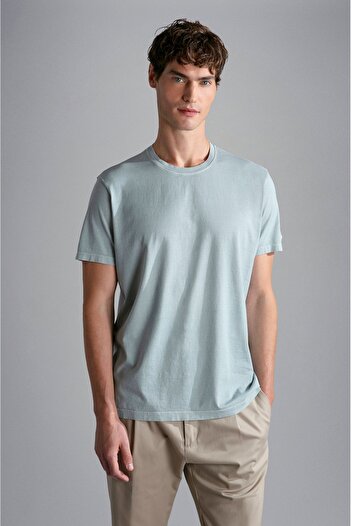 PAUL&SHARK ΑΝΔΡΙΚΟ ΠΛΕΚΤΟ T-SHIRT C.W. ΒΑΜΒΑΚΙ
