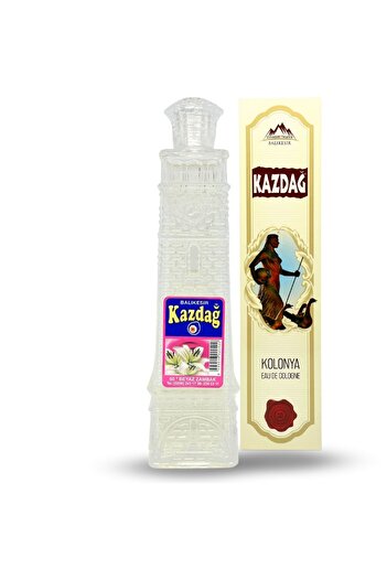 KAZDAĞ Beyaz Zambak Kolonyası - Balıkesir Saat Kulesi Motifli Cam