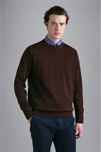 PAUL&SHARK MEN'S KNITTED ROUNDNECK C.WWOOL