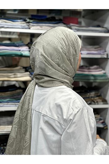 PİRAMİT Aura Logo Desen şal