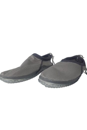 SRB Serabien Men's Beach Shoes - Grey-Grey Mesh, for Sea and Pool Srb659-97