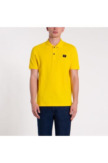 PAUL&SHARK Men's Knitted Polo Shirt C.wCotton
