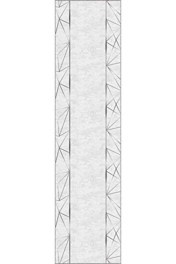 ALgorand Home Silver Non-Slip Base Cutting Runner - Decorative Edged