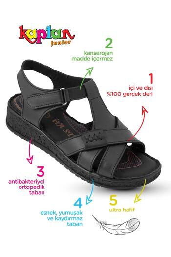 KAPTAN JUNIOR Captain Junior - Women's Mother Orthopedic Leather Sandals