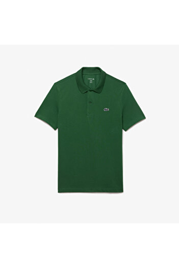 Lacoste Zelené pánské tričko Polo Neck