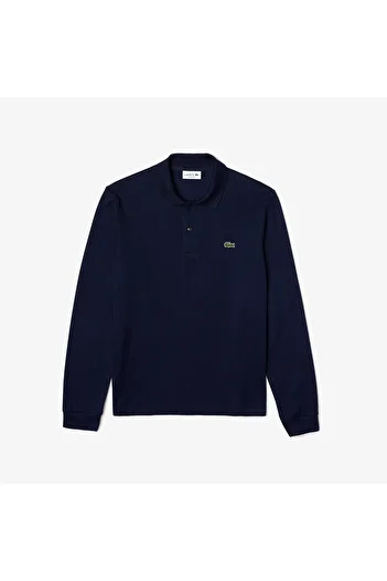 Lacoste Tričko Polo s výstřihem - Blue Navy L1312_1